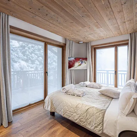Luxe Avec Piscine, Sauna, Et Acces Facile Pistes - Fr-1-568-27 Chalet *